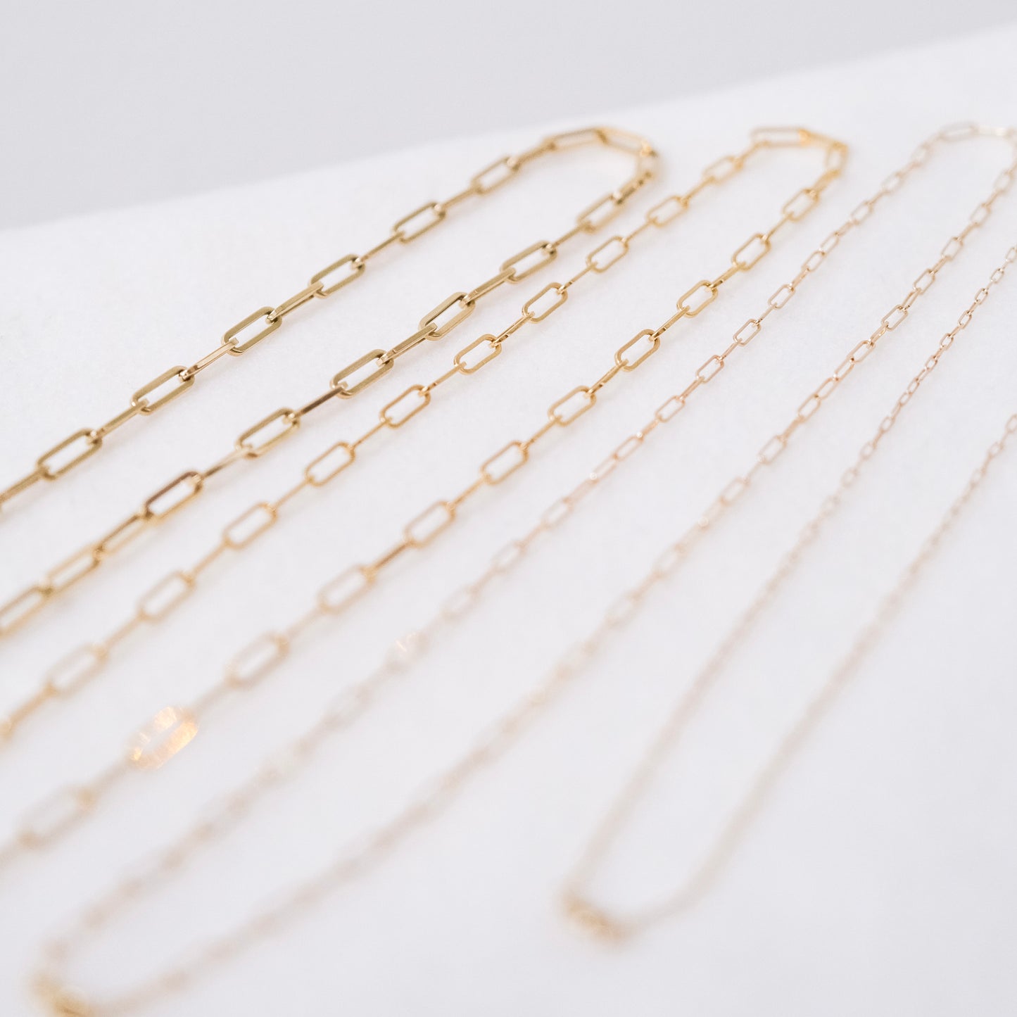 Bold Paperclip Necklace - Modern & Minimalist Gold Chain